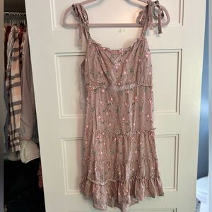 Birch and Stone Floral Mini Dress